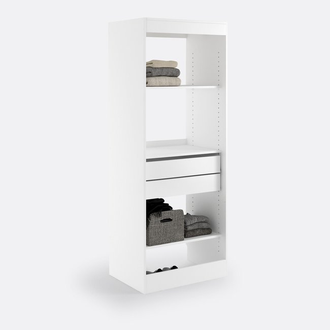 Dressing module, 3 legplanken en 2 lades Build - LA REDOUTE INTERIEURS