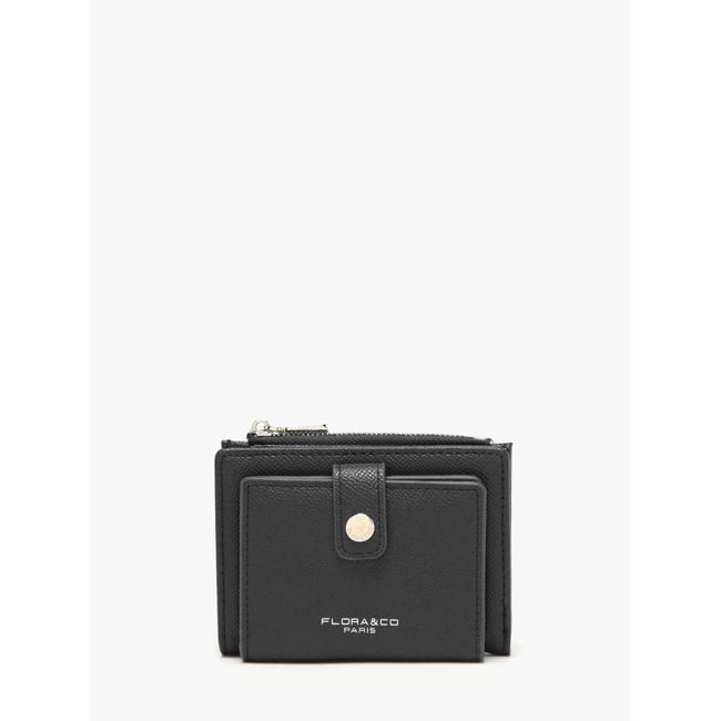 Porte-monnaie porte-cartes Saffiano - MINIPRIX