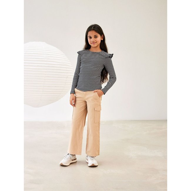 Cotton Cargo Trousers beige NAME IT