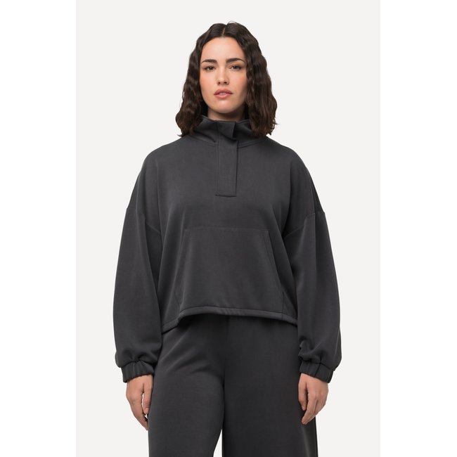Sweat-shirt oversize à col montant - ULLA POPKEN
