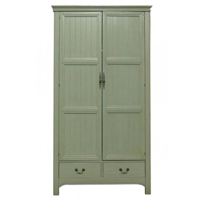 Двухстворчатый шкаф оливковый SO'HOME