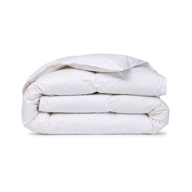 Couette en duvet, NUAGE TEMPÉRÉE Couleur blanc <span itemprop=