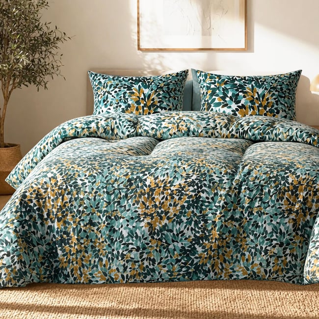 Parure housse de couette coton, Telma - C DESIGN HOME TEXTILE