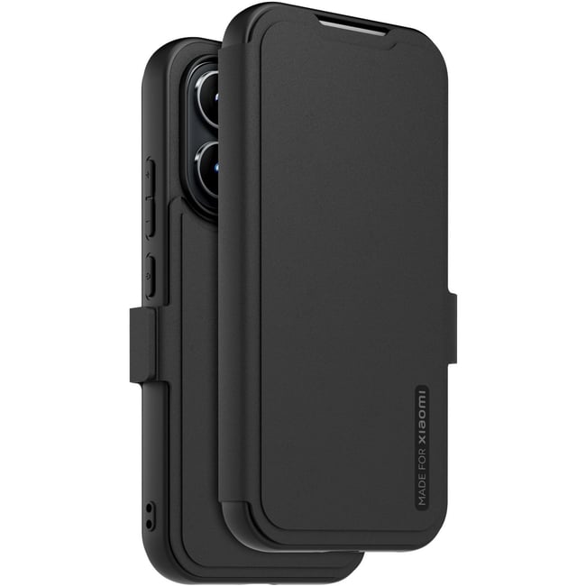 Etui avec cordon premium noir avec dragonne Xiaomi 17 - MADE FOR XIAOMI