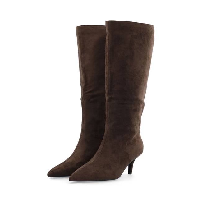 Bottes Au Genou marron - brown1 <span itemprop=