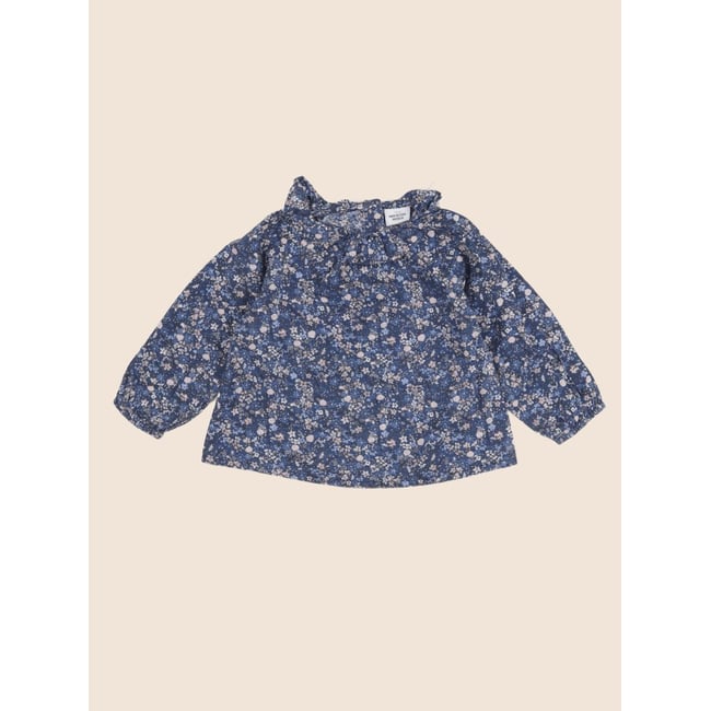 Blouse - Très bon état bleu <span itemprop=