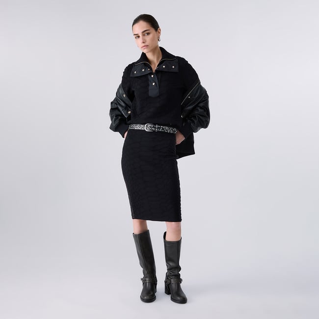 Pull Jacquard Crocodile - LIU JO