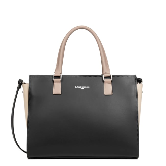 Grand sac cabas main, Made in France SMOOTH - LANCASTER