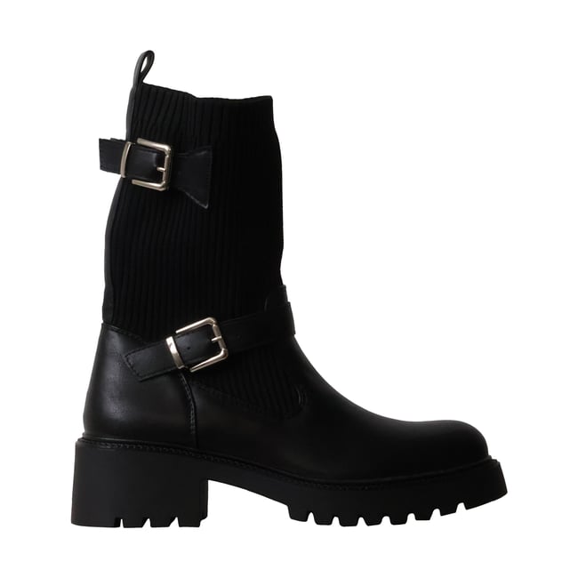 Bottines à Elastiques noir <span itemprop=