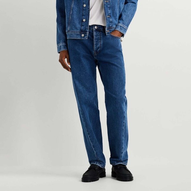 Bexley - Jean Coupe Décontractée, Taille Moyenne bleu moyen désolé <span itemprop=