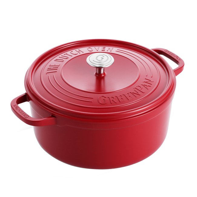 Cocotte   26 cm  -CÉLESTE rouge <span itemprop=
