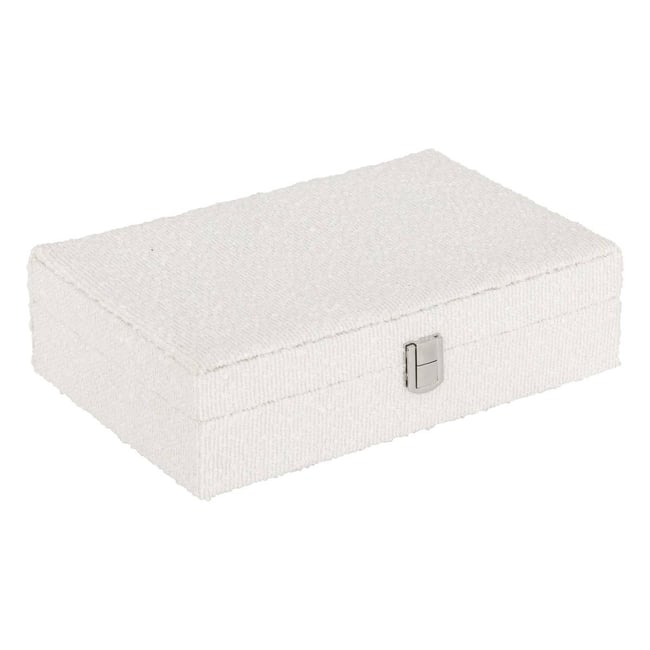 Boîte à bijoux LOE Couleur blanc chaud <span itemprop=
