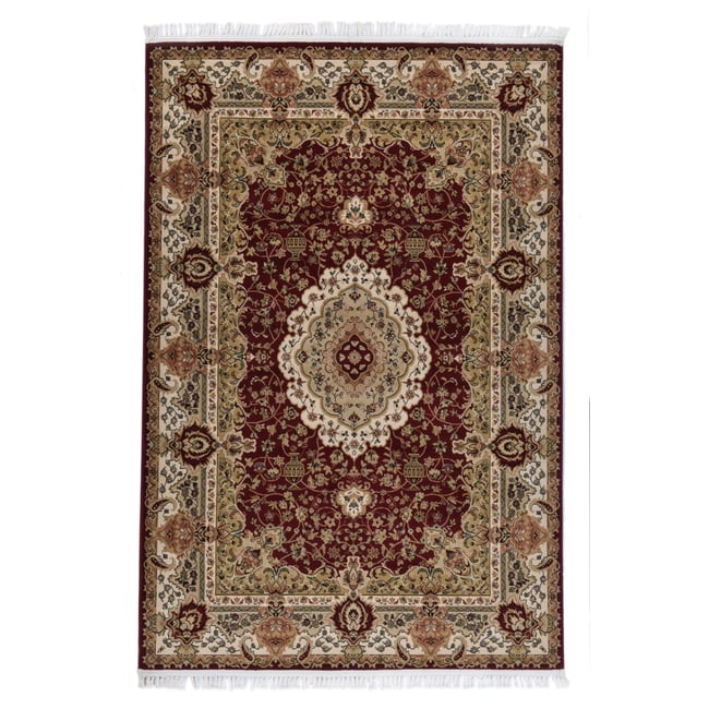 Tapis d'orient tissé machine franges - ILARIA - GINO FALCONE