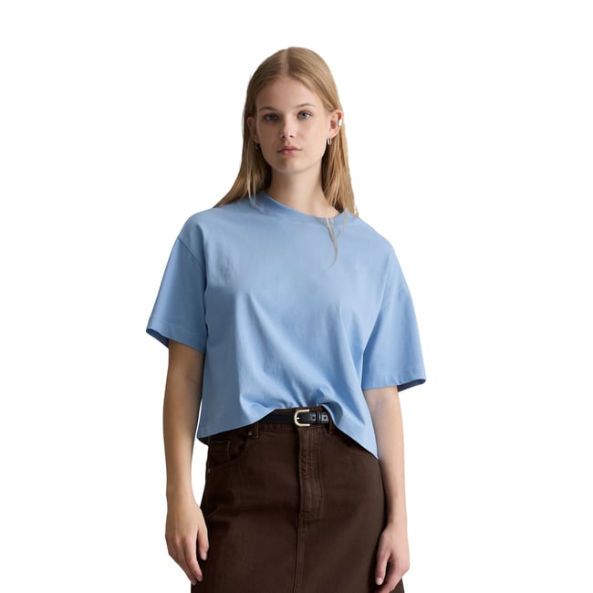 T-shirt à logo relaxed en coton organique - MARC O’POLO DENIM