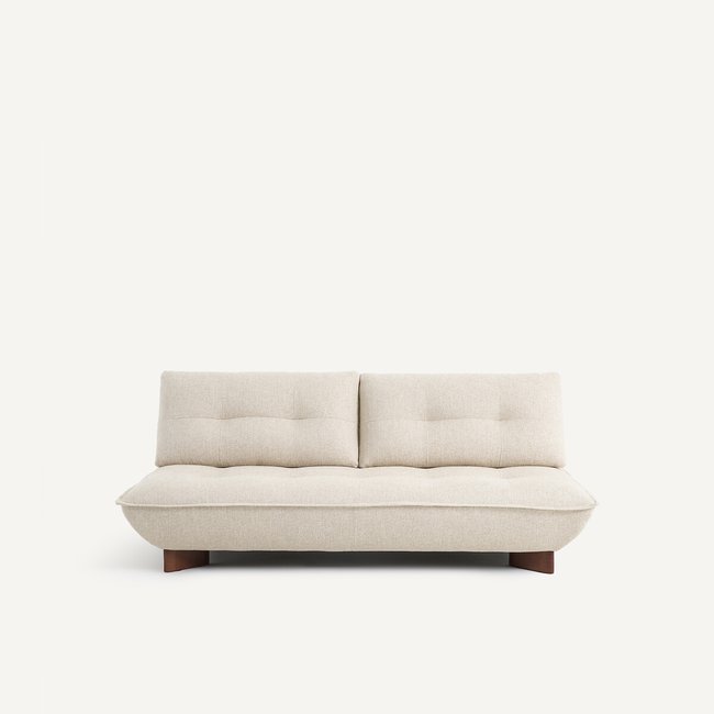Sofá banqueta modular en mezcla de algodón, Kaori crudo <span itemprop=