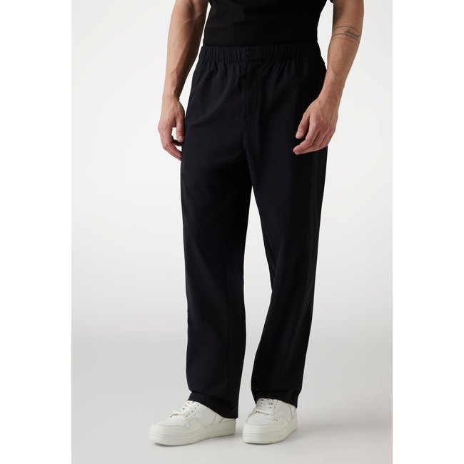 Pantalon Ripstop Coupe Regular noir <span itemprop=
