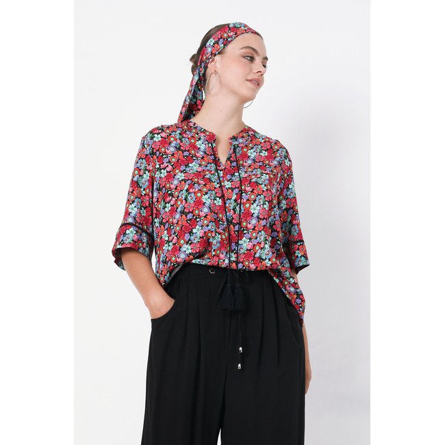 Blouse imprimée matière éco-responsable - JEAN-MARC PHILIPPE