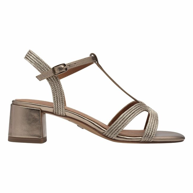 Sandalias salomé de tacón Trotter - TAMARIS