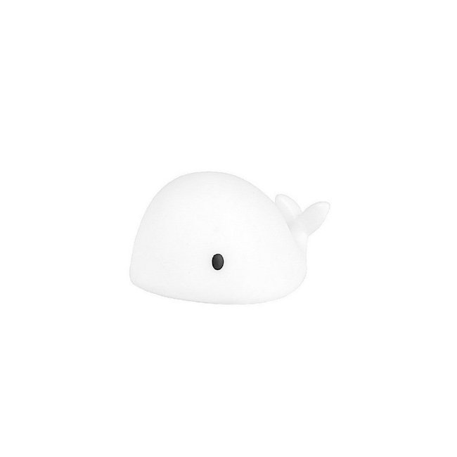 Veilleuse baleine rechargeable - MOBY S Couleur blanc <span itemprop=