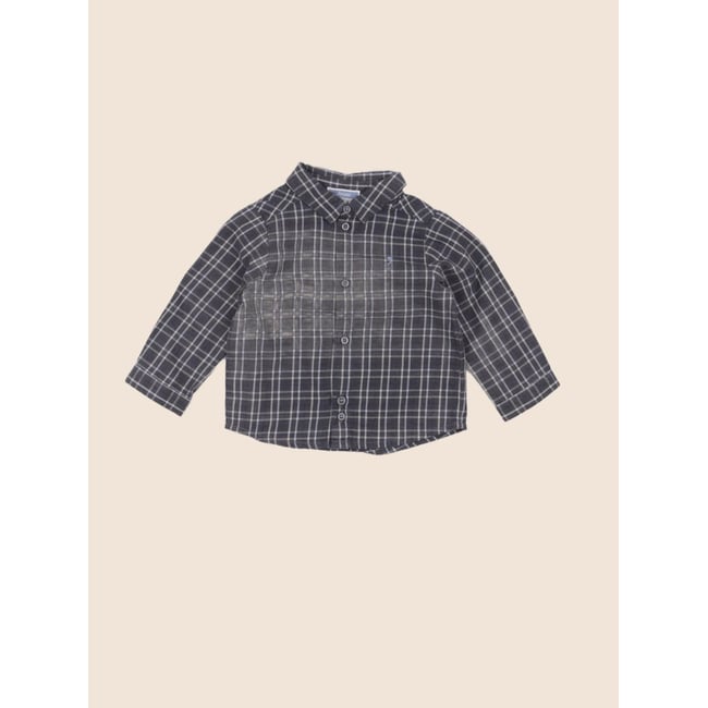 Chemise - Très bon état gris <span itemprop=
