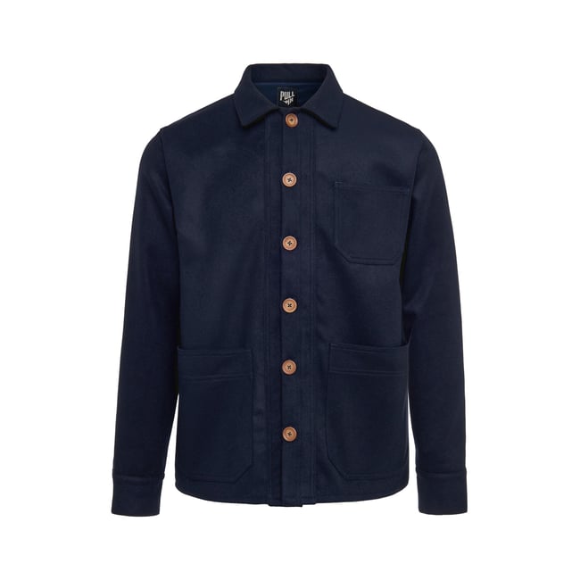 VESTE WORKER DKNAVY bleu <span itemprop=