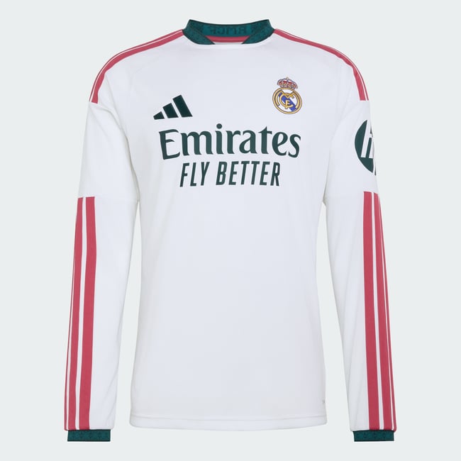 Maillot Manches Longues Domicile Real Madrid 26/27 Maillot Manches Longues Domicile Real Madrid 26/27 white <span itemprop=