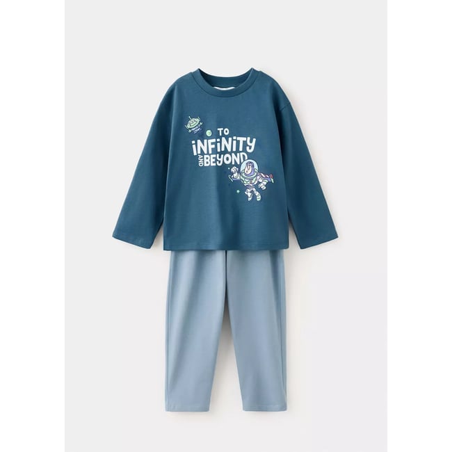 Pyjama long Toy Story bleu marine <span itemprop=