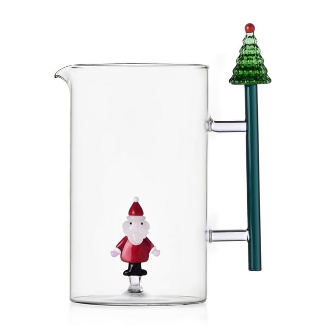 Carafe à eau sapin de noël  Christmas Tales Couleur rouge <span itemprop=