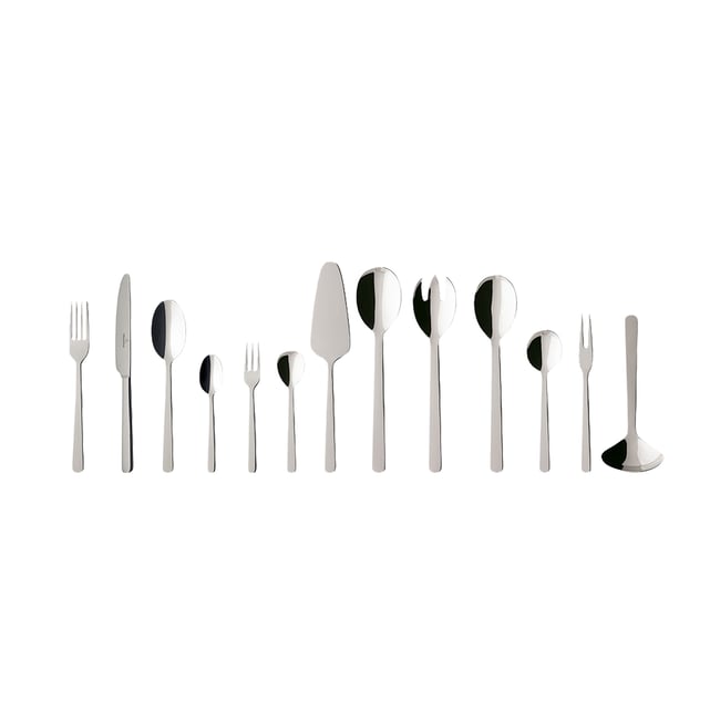 Ménagère 68Pcs. LOUIS Couleur argent/platine <span itemprop=