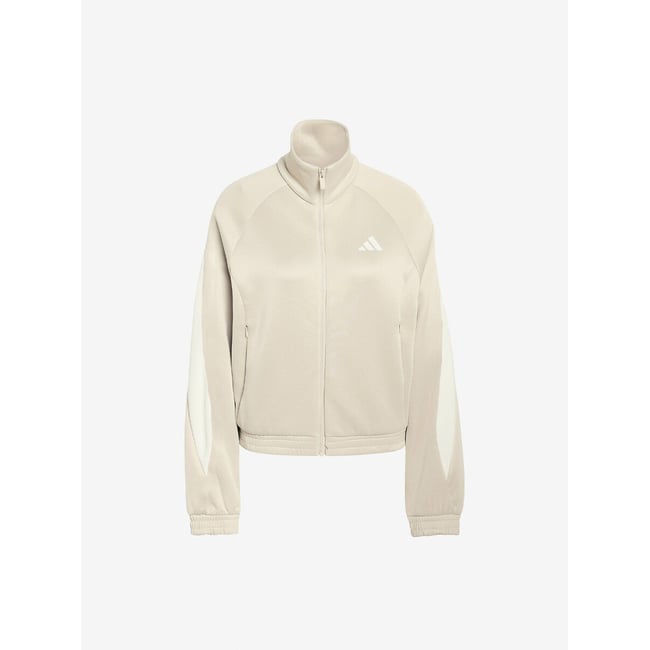Veste zippée de survêtement STADIUM beige <span itemprop=