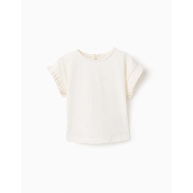 T-shirt de Coton à Manches Kimono - ZIPPY