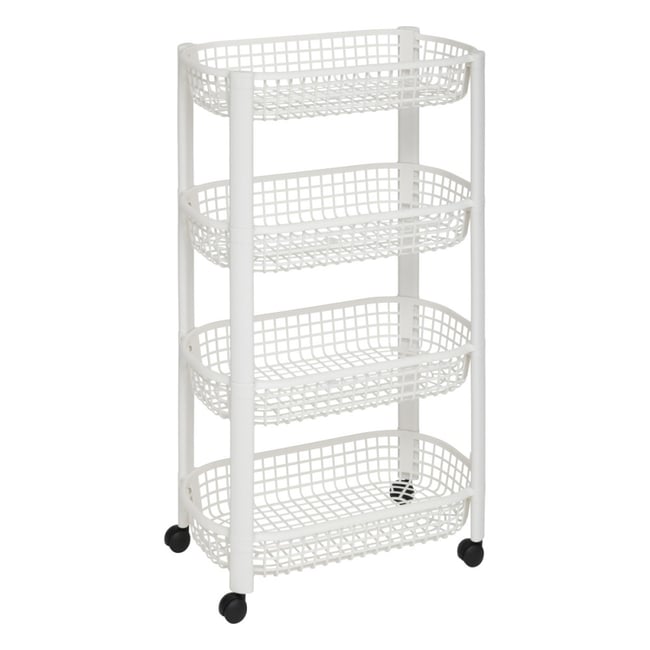 Resserre avec paniers 4 niveaux blanc Couleur v002227 <span itemprop=