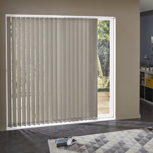 Lot de 5 lamelles verticales 89mm screen pour store californien - MADECOSTORE