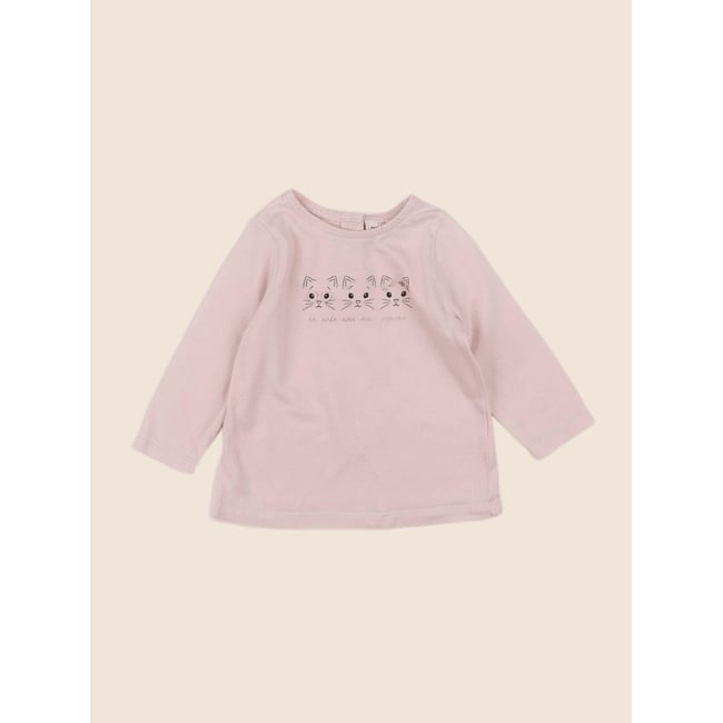 Tee-shirt - Très bon état rose <span itemprop=