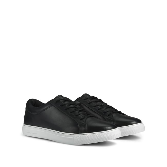 Baskets en cuir JFWGalaxy noir <span itemprop=