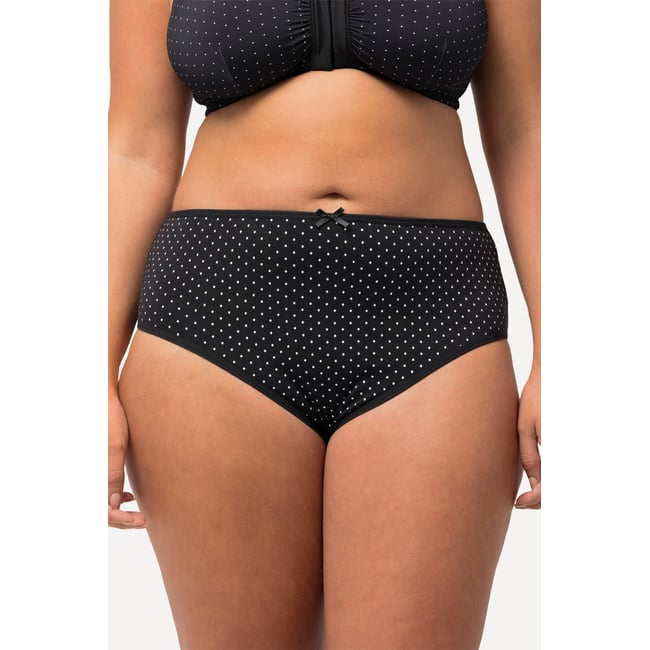Culottes midi en lot de 5, pois/uni - ULLA POPKEN