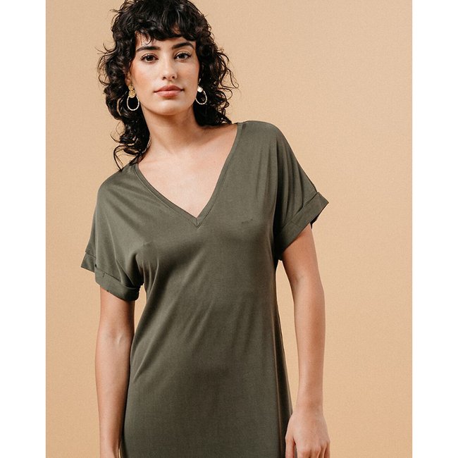 Abito t shirt lungo discount