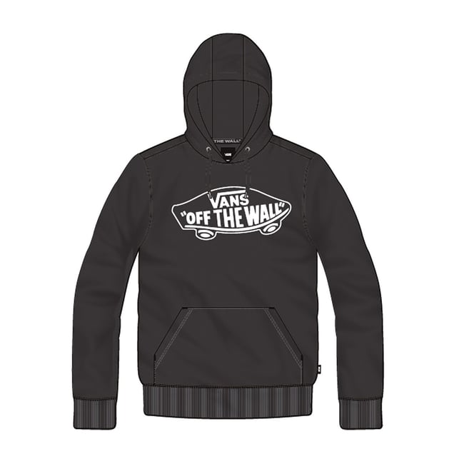 Sweat à capuche off the wall noir <span itemprop=