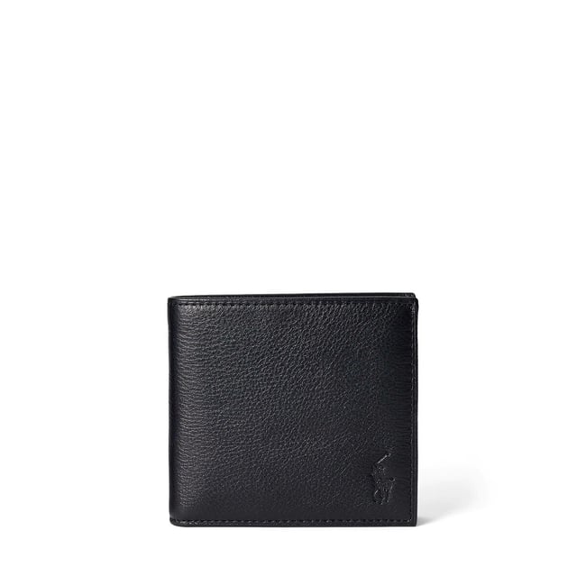 Portacarte in pelle chagrin - POLO RALPH LAUREN