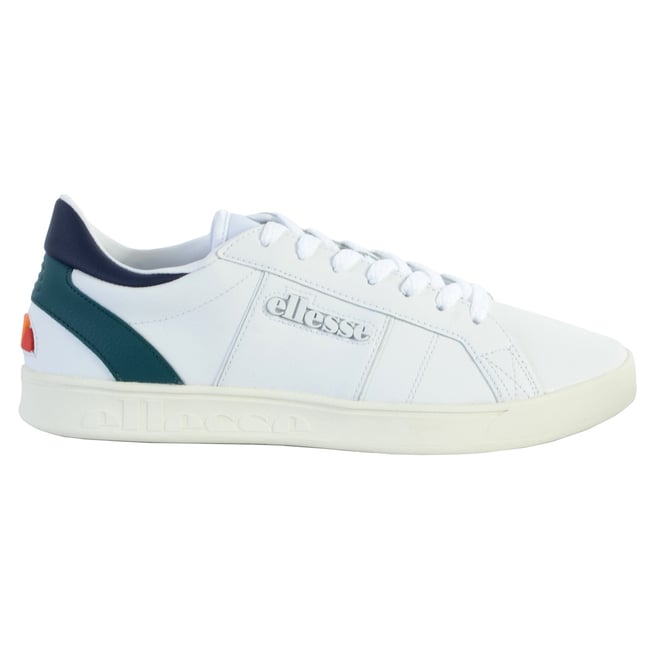 Basket LS-80 LTHR AM blanc vert sombre bleu sombre <span itemprop=