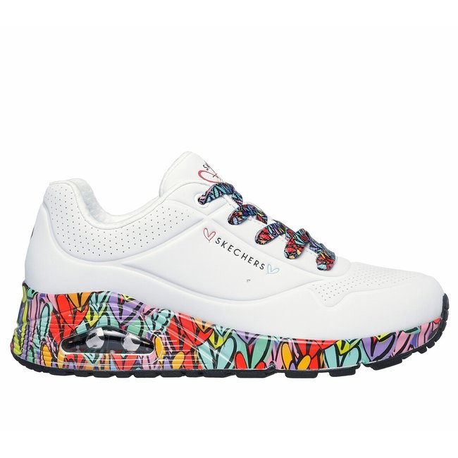 Zapatillas JGoldcrown: Uno - Ravaged Lov blanco <span itemprop=
