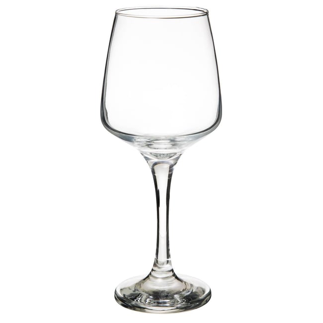 Lot de 6 verres à vin en verre 29 cl ELAYA Couleur transparent <span itemprop=