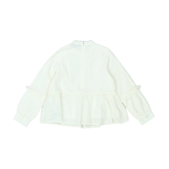 Blouse enfant - Neuf avec étiquette blanc <span itemprop=