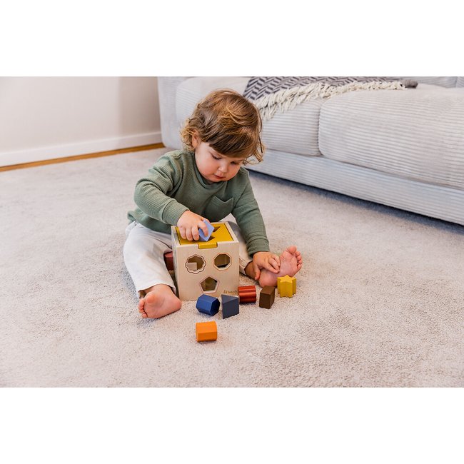 Sort N Tidy Wooden Sorting Cube, wood, HAUCK
