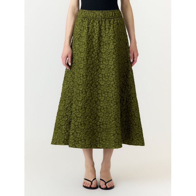 Jupe Longue jaune - sphagnum <span itemprop=