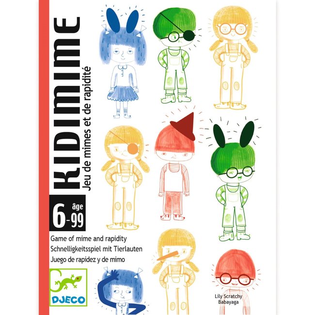 Jeu de mime et rapidité Kidimime - DJECO