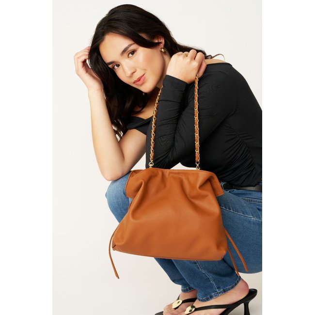 Sac bourse en cuir box calf SISSI - OH MY BAG
