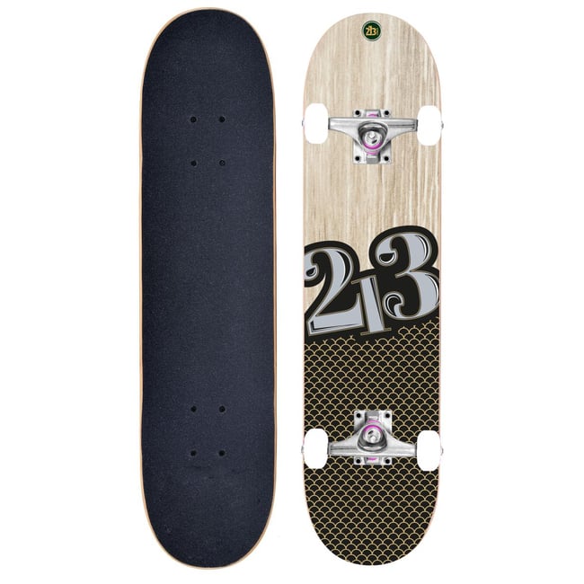 Skateboard 213 Wood03 beige beige <span itemprop=