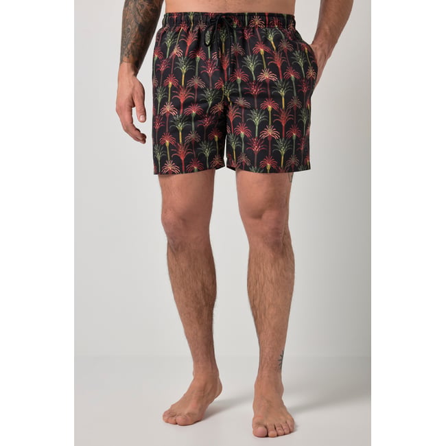 Short de bain, collection Beachwear noir <span itemprop=