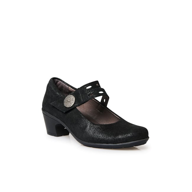 Babies à scratch femme noir <span itemprop=